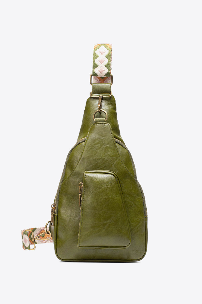 Jayda Leather Sling Bag