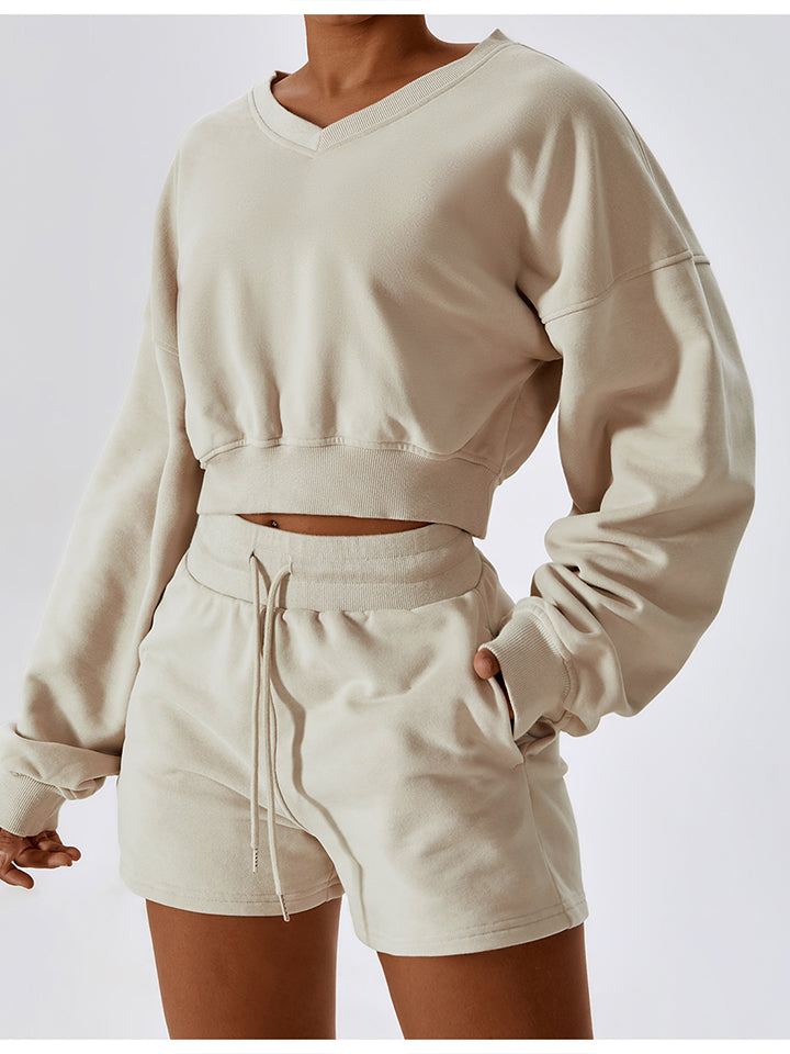 Juniper Drawstring Smocked Waist Sports Shorts