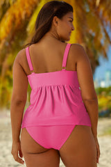 Mika Full Size Adjustable Strap Tankini Set