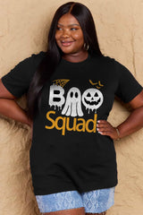 Aila Full Size BOO SQUAD Graphic Cotton T-Shirt