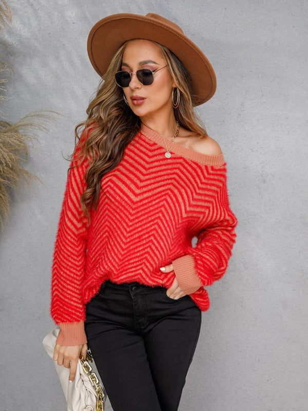 Leighton Round Neck Long Sleeve Sweater