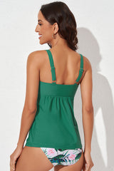 Mika Full Size Adjustable Strap Tankini Set