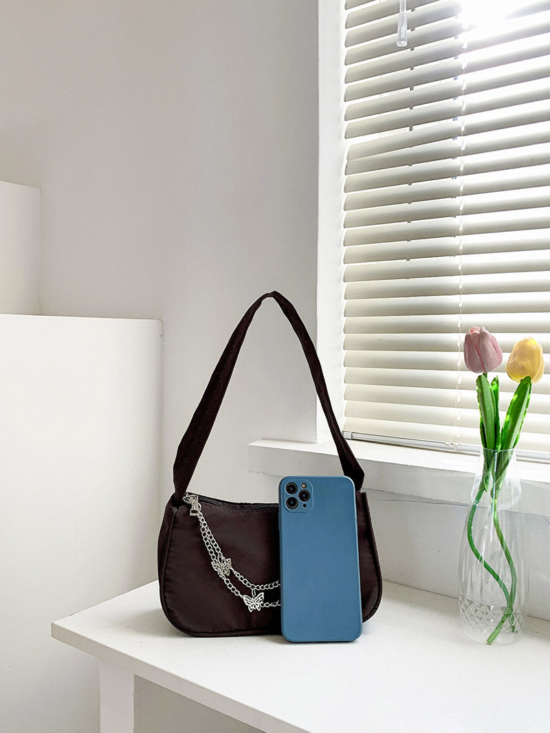 Aliya Butterfly Charm Polyester Hand Bag