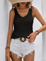 Sophia Scoop Neck Sleeveless Tank