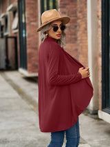 Veda Open Front Long Sleeve Cardigan