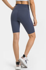 Savannah High Waist Biker Shorts with Pockets