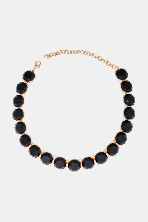 Leia Zinc Alloy Resin Necklace