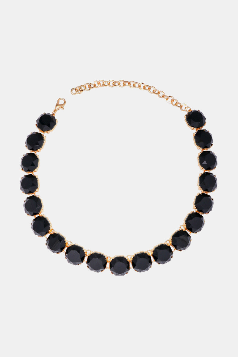 Leia Zinc Alloy Resin Necklace