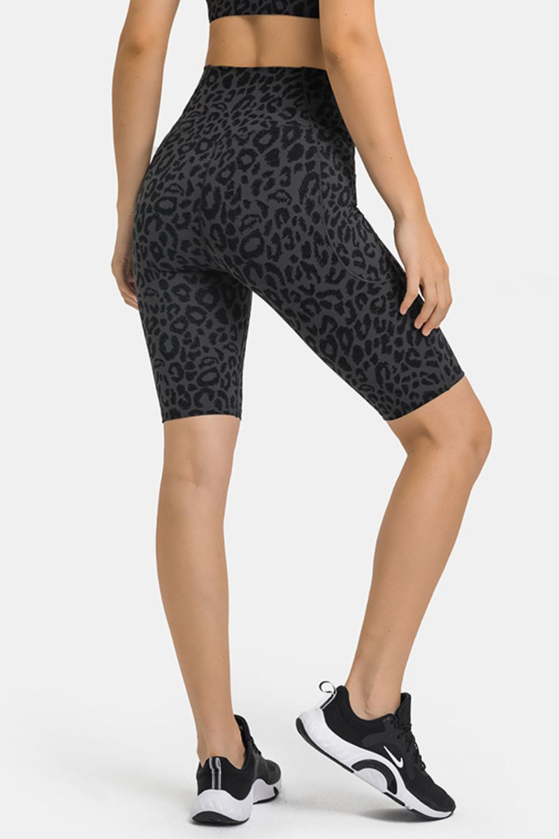 Savannah High Waist Biker Shorts with Pockets