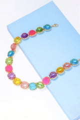 Leia Zinc Alloy Resin Necklace