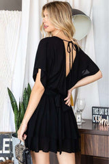 Thea Perfectly Poised Ruffled Romper