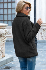 Oakley Full Size Lapel Collar Sherpa Coat