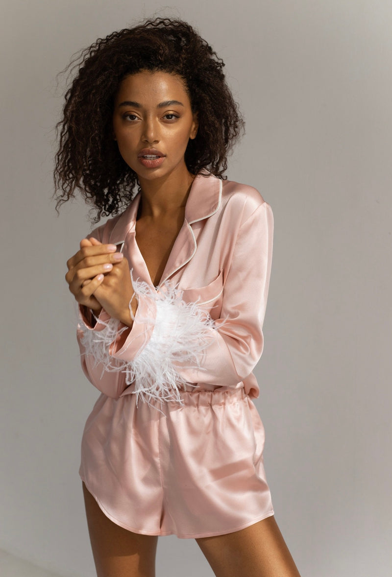 Luna Satin Pajamas